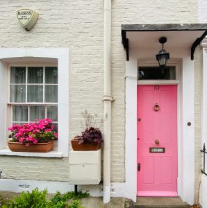 Dreamy pink house - Notting Hill London