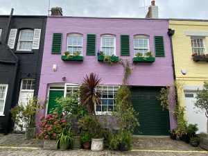 Purple house at Paddington