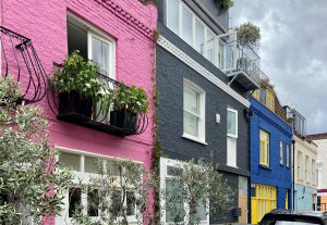 The colours of St Lukes Mews