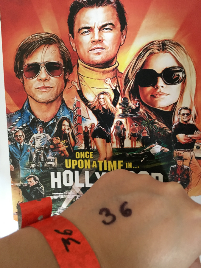 Once Upon a Time in Hollywood wristband