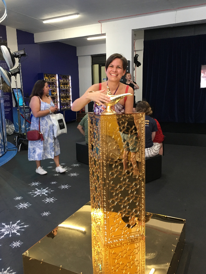 Disney Summer Pop Up Exhibition - Aladdin's magic lamp