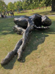 Tracey Emin Sculpture in Regents Park Frieze Exhibition 2019