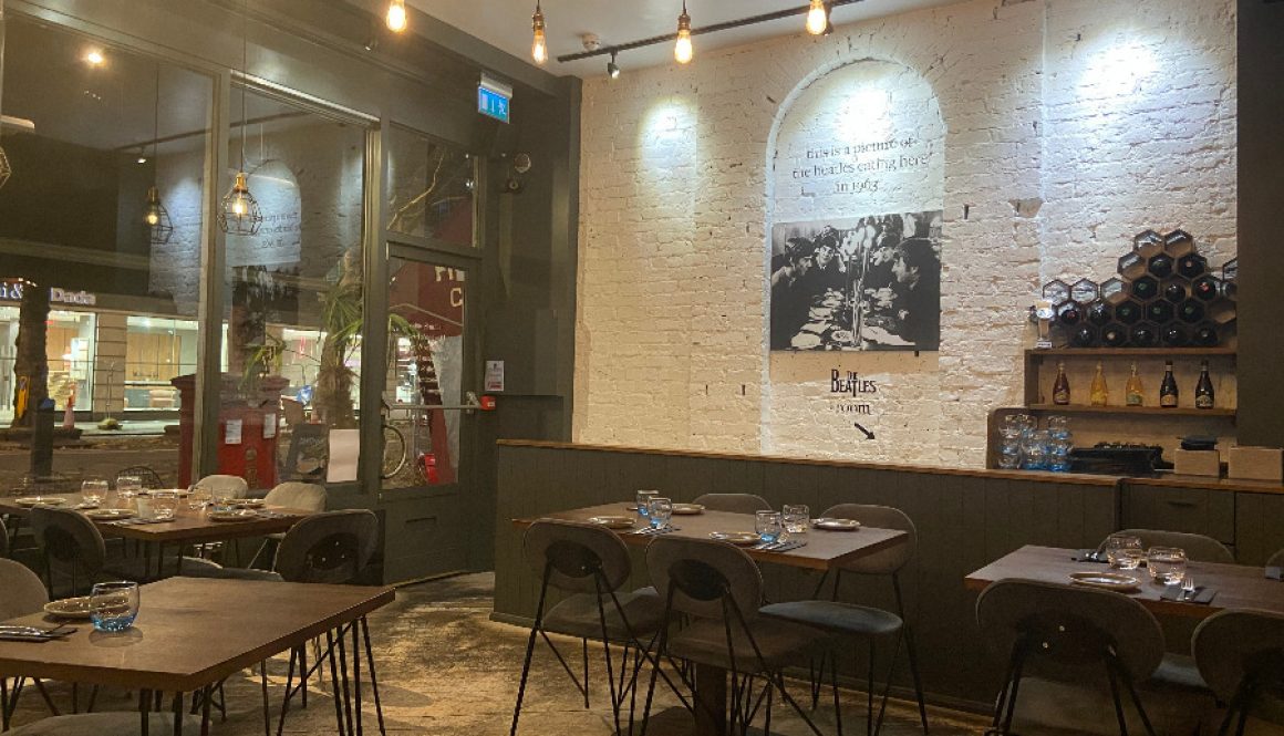 The restaurant where The Beatles used to dine The restaurant where The Beatles used to dine