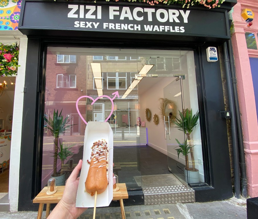 Covent Garden’s Sexiest Waffles – Zizi Factory