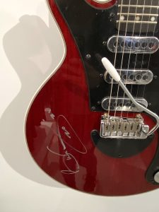 Guitar Signed by a Member of the Queen