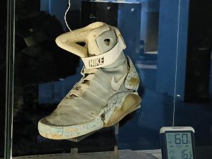 Back In Time Exhibition London - Marty's Self-Lacing Nike Shoe