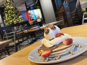 Build-your-own Pancake at Stack and Still Leicester Square