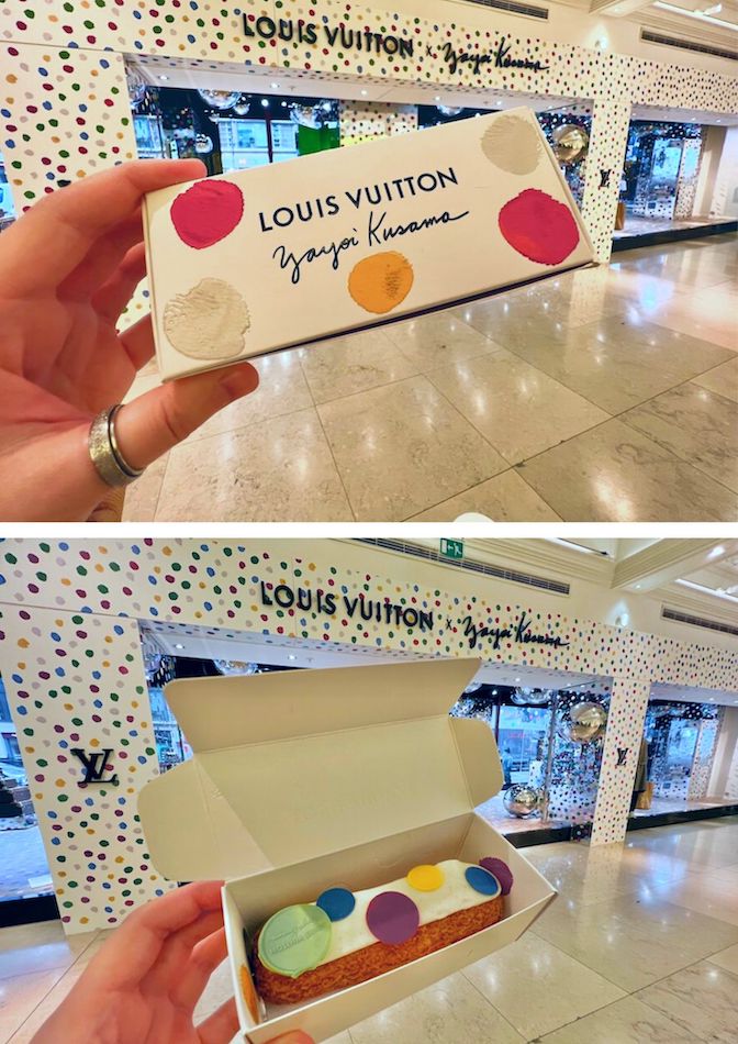 Louis Vuitton x Yayori Kusama London Harrods pop up