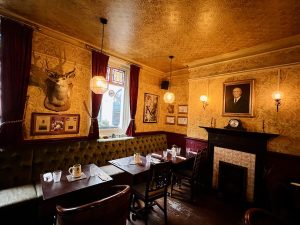 The Sherlock Holmes Pub Dining Area
