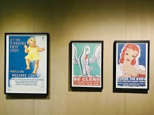 Public Health Posters from the Past - Milk Exhibition at Welcome Collection