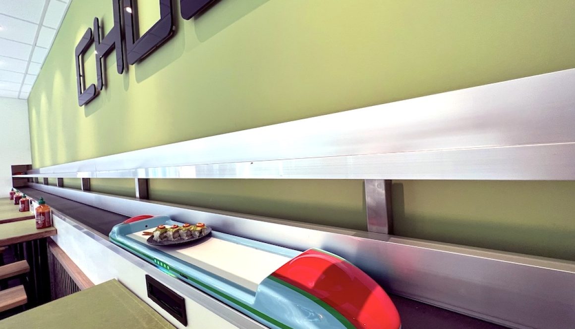 Europe’s First Sushi Monorail Restaurant - CHŪŌ