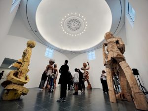 Towering Wooden Sculptures at Serpentine South Gallery - Georg Baselitz- Sculptures 2011-2015