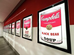 Andy Warhol - Beyond the Brand Exhibition - Campbell's Soup Cans