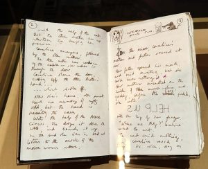 The original Manuscript of ‘Coraline’ by Neil Gaiman