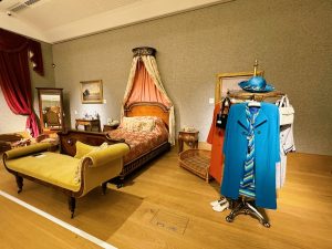 The Queen's Bedroom from The Crown Exhibition at Bonhams