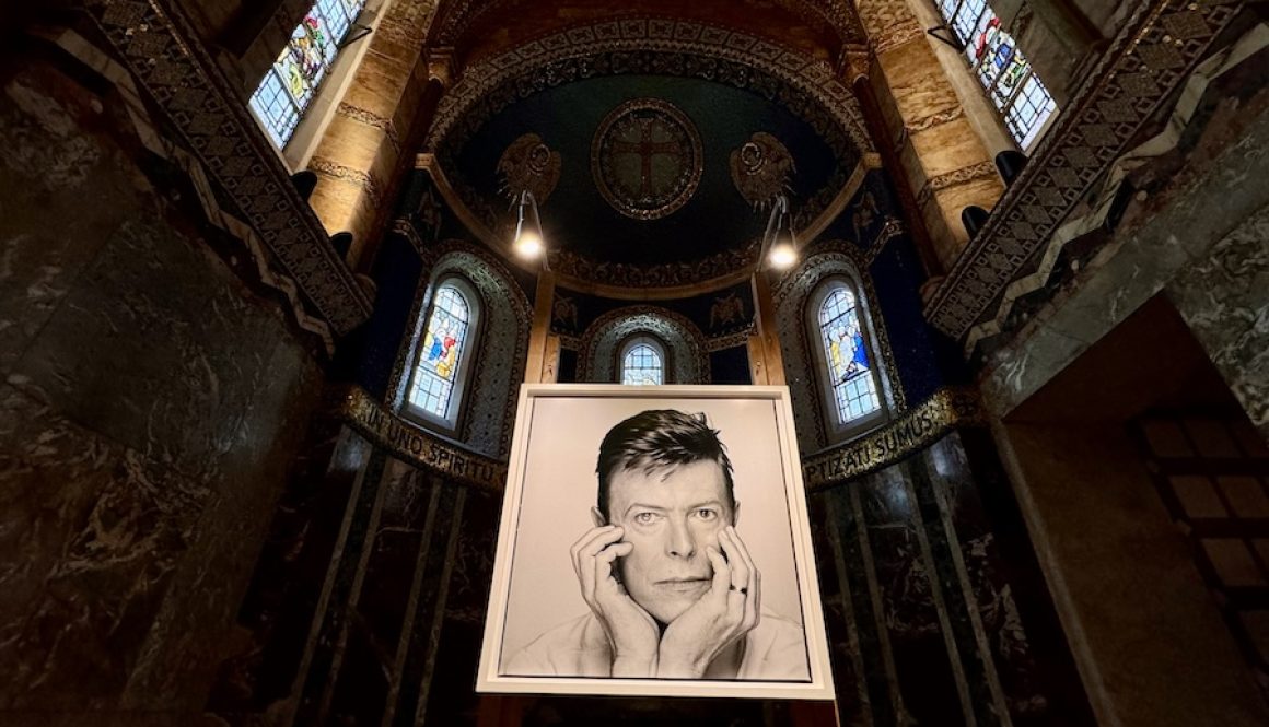 Free David Bowie Photo Exhibition at Fitzrovia Chapel