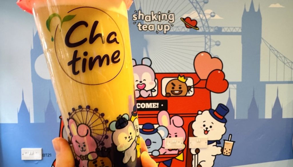 Chinatown Bubble Tea Shop Launched a Cute Collab with BT21