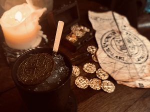 Pieces of Eight Cocktail at Pirate -Themed Bar - The Rhum Tavern