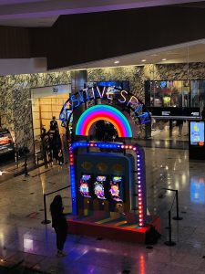 Canary Wharf Winter Lights 2025 - Positive Spin by Liz Harry & Kazimier Productions – UK