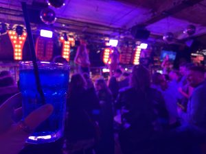 Blue Lasso Cocktail at Coyote Ugly Saloon Camden