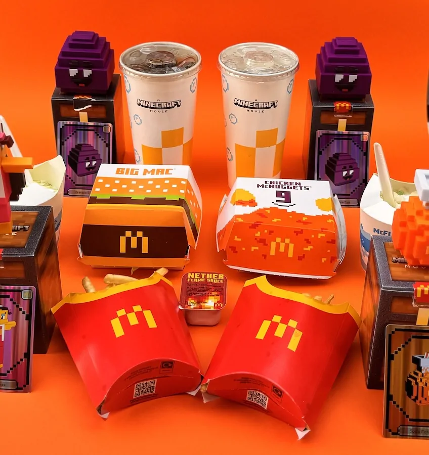 McDonald’s x Minecraft Movie McDonald’s x Minecraft Movie