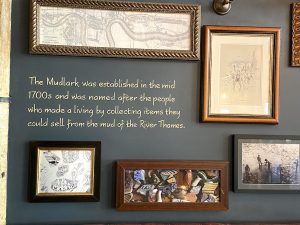 Artefacts at The Mudlark Pub
