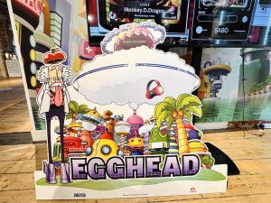 Egghead Cut Out at the One Piece Pop-Up at Bandai Namco Cross Store Camden