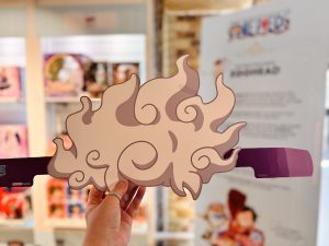 Luffy Headband at the One Piece Pop-Up at Bandai Namco Cross Store Camden