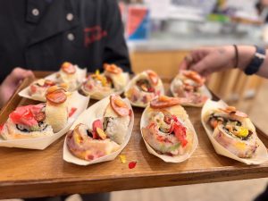 Strange Sushi at Uketsu - Strange Houses Press Event in London