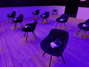 VR Experience Room at The Legend of the Titanic- The Immersive Exhibition London