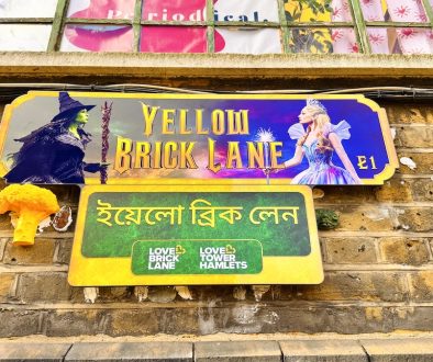 Brick Lane has Transformed Into Yellow Brick Lane to Celebrate the Release of the New Wicked Film