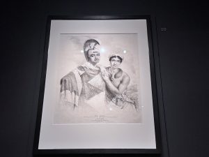 Portrait of King Kamehameha II and Queen Tamehamalu at Hawai’i- A Kingdom Crossing Oceans Exhibition at British Museum