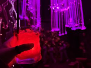Glow-in-the-Dark Cocktail at AVORA- A New World Immersive Experience