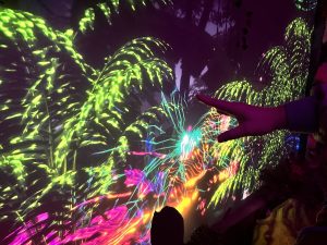 Interactive Wall at AVORA- A New World Immersive Experience