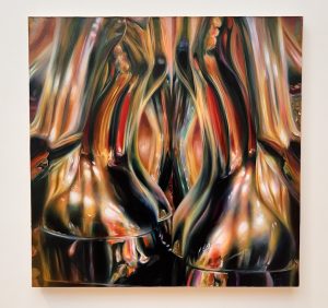 New Contemporaries Exhibition at South London Gallery - ‘Set’, 2025, Oil on canvas – Isobel Shore