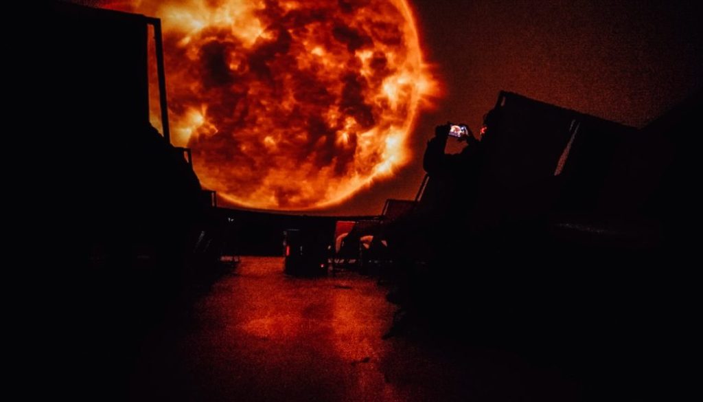 Pop-Up Planetarium Opened at Battersea Power Station Pop-Up Planetarium Opened at Battersea Power Station