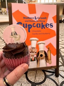 Wallace and Gromit Cupcake at the Young V&A London