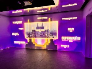 360 Degree Projection Room at The Chimney Lift Experience at Battersea Power Station