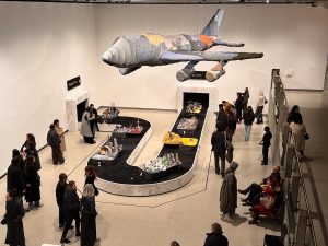 Airplane Installation by Yin Xiuzhen at the Heart to Heart Exhibition London