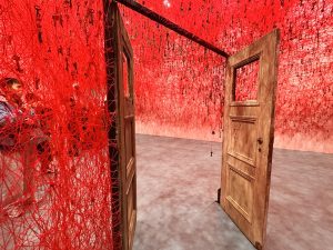 Chiharu Shiota- Threads of Life Exhibition London