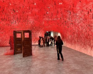 Chiharu Shiota- Threads of Life at Hayward Gallery London