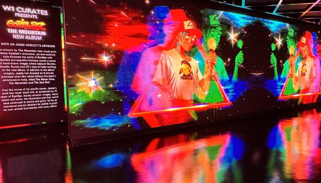 GORILLAZ- The Mountain – Free Immersive Experience and Pop-Up Shop at Flannels Oxford Street GORILLAZ- The Mountain – Free Immersive Experience and Pop-Up Shop at Flannels Oxford Street