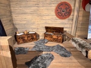 Kids Activity Corner and Props at the Vikings - The Immersive Exhibition London