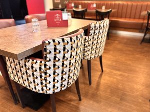 The Top Hat Bar and Restaurant Seatings