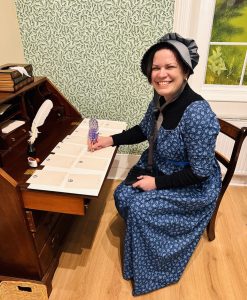 Writing with Quill at the Jane Austen Experience London