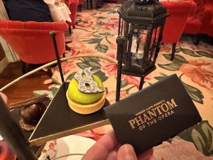 A Little Surprise from Sofitel St James at The Phantom of the Opera Afternoon Tea