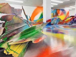 Contemporary Art Exhibition at the White Cube - Katharina Grosse- I Set Out, I Walked Fast