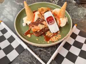 Delicious Car Crash Dessert at 67 Sourdough London