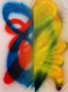 I Set Out, I Walked Fast by Katharina Grosse