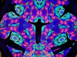 Inside a Giant Kaleidoscope at the Paradox Museum London